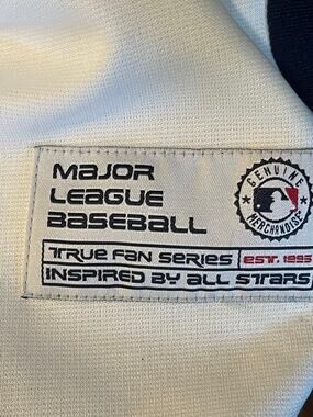 St. Louis Cardinals 2006 World Series Home Jersey Men's Size L White (Stain)